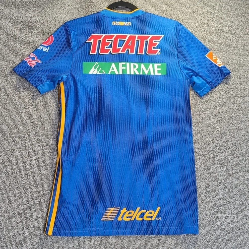 Adidas Tigres UANL 2019/20 Away Shirt Size Medium in Blue/Gold